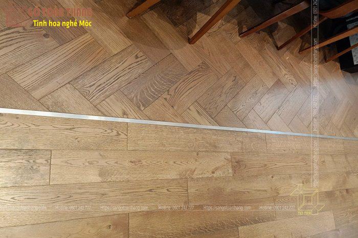 Công trình Sàn gỗ Sồi tại Phú Nhuận cho A Hiền 4 Sàn gỗ Sồi tại Phú Nhuận