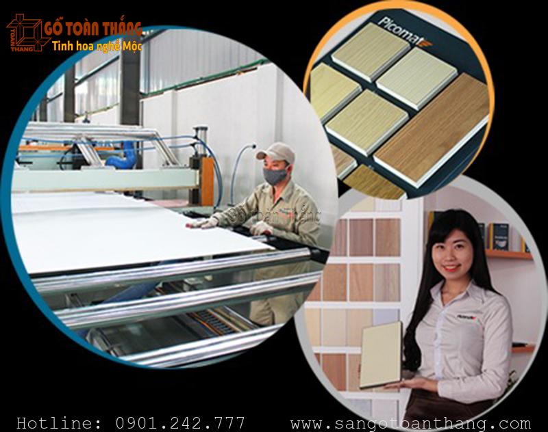Tấm nhựa Picomat hay còn gọi là ván nhựa PVC