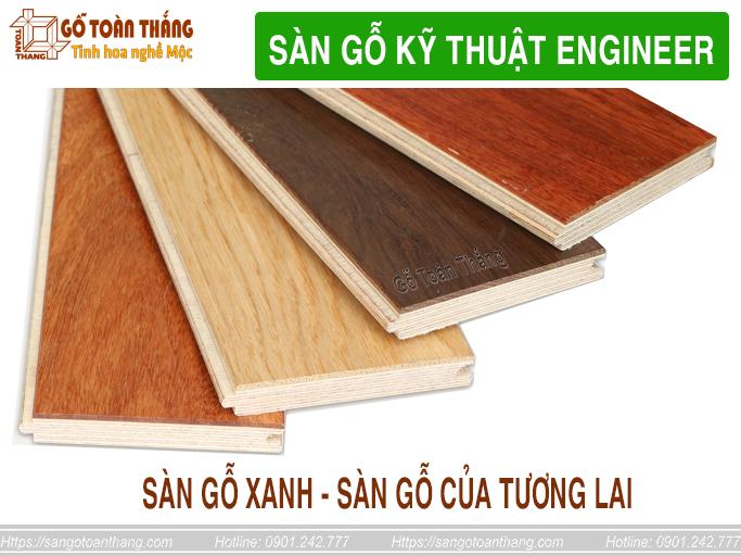 Sàn gỗ Nghệ thuật với cấu tạo nhiều lớp