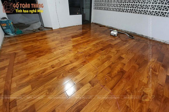 Sàn gỗ Gõ đỏ 18x150x1850mm 6 Sàn gỗ Gõ đỏ 18x150x1850mm - Ảnh 6