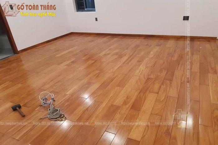 Sàn gỗ Gõ đỏ 18x150x1850mm 10 Sàn gỗ Gõ đỏ 18x150x1850mm - Ảnh 10