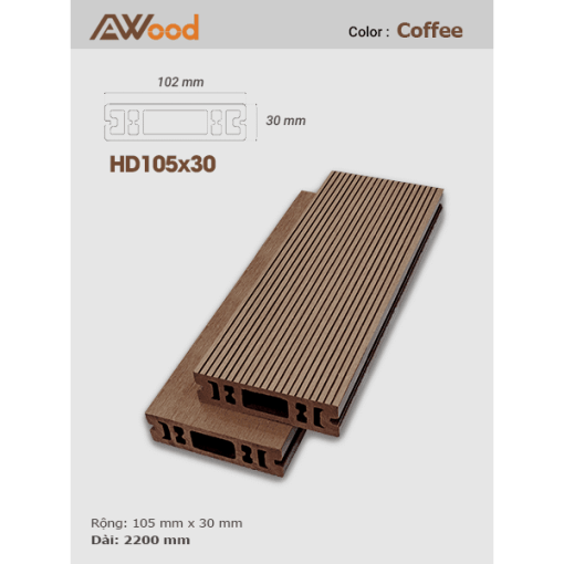 san go AWood HD105x30 4 coffee