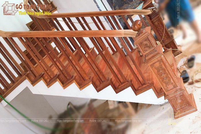 Cầu thang gỗ Căm Xe 6 Cầu thang gỗ Căm Xe - Ảnh 6