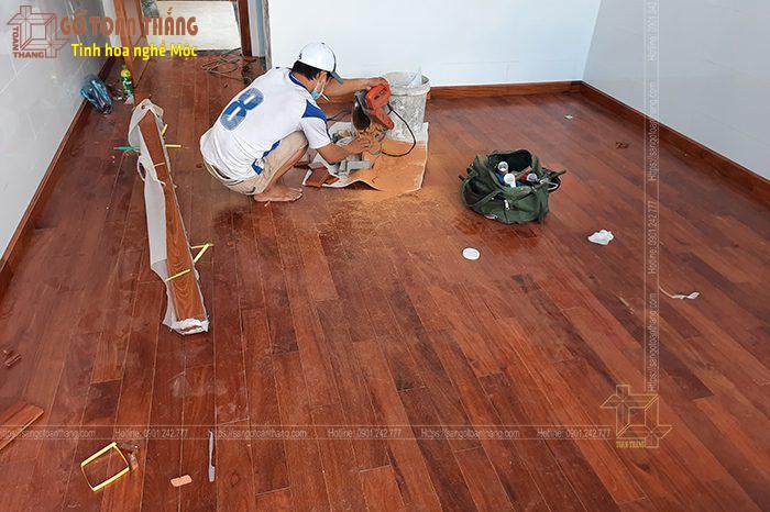 Sàn gỗ Giáng Hương ghép thanh 3 Sàn gỗ Giáng Hương ghép thanh - Ảnh 3