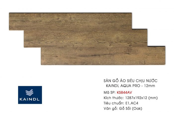 Sàn gỗ Kaindl 12mm