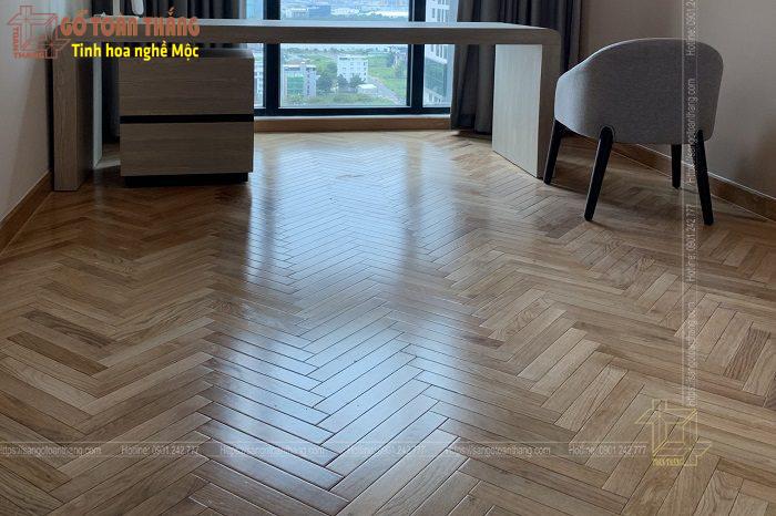 Sàn gỗ Sồi Xương cá 6 Sàn gỗ Sồi Xương cá - Ảnh 6