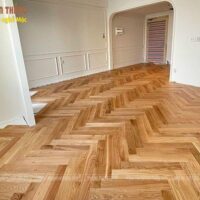 Sàn gỗ Sồi Xương cá 22