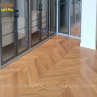 Sàn gỗ Sồi Xương cá 15