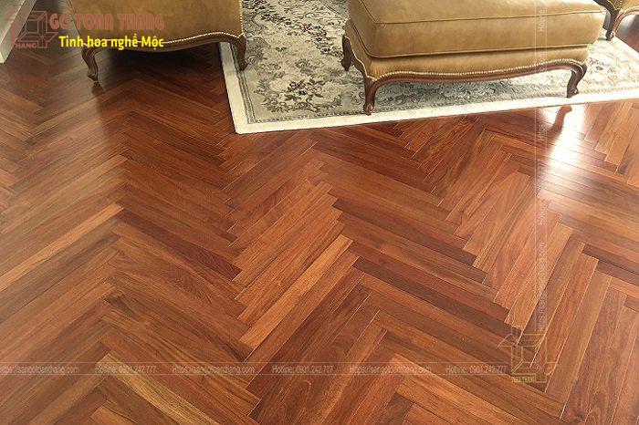 Sàn gỗ Căm xe xương cá 3 Sàn gỗ Căm xe xương cá - Ảnh 3