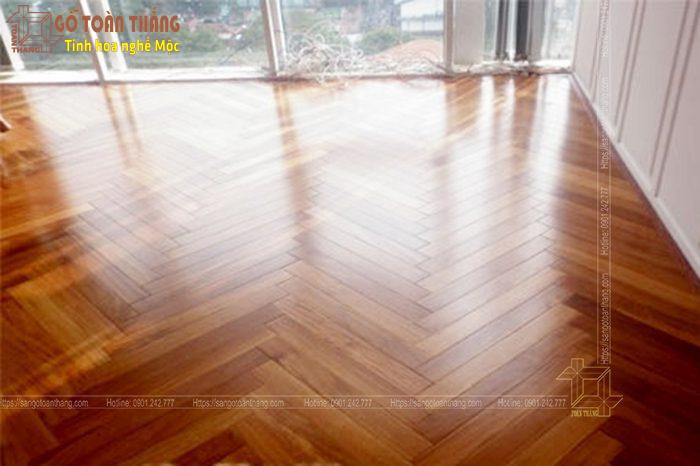 Sàn gỗ Căm xe xương cá 2 Sàn gỗ Căm xe xương cá - Ảnh 2