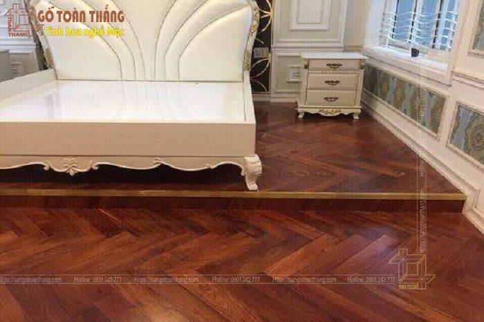 Sàn gỗ Giáng Hương xương cá 4 Sàn gỗ Giáng Hương xương cá - Ảnh 4