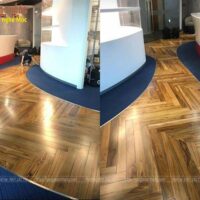 Sàn gỗ Teak Xương cá 7