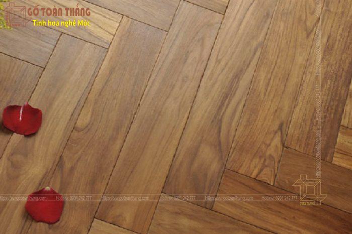 Sàn gỗ Teak Xương cá 5 Sàn gỗ Teak Xương cá - Ảnh 5