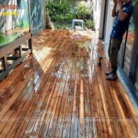 Sàn Gỗ Teak (Giá Tỵ) ngoài trời 10