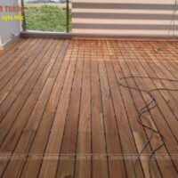Sàn Gỗ Teak (Giá Tỵ) ngoài trời 9