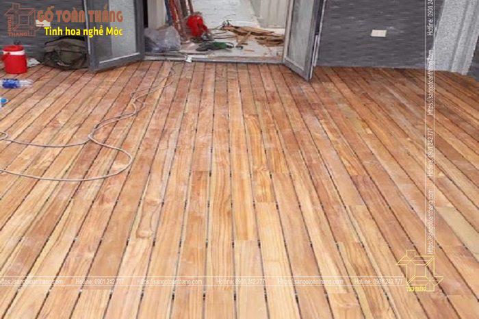 Sàn Gỗ Teak (Giá Tỵ) ngoài trời 6 Sàn Gỗ Teak (Giá Tỵ) ngoài trời - Ảnh 6