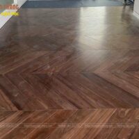 Sàn gỗ Óc Chó Xương cá 20