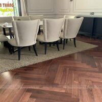 Sàn gỗ Óc Chó Xương cá 15