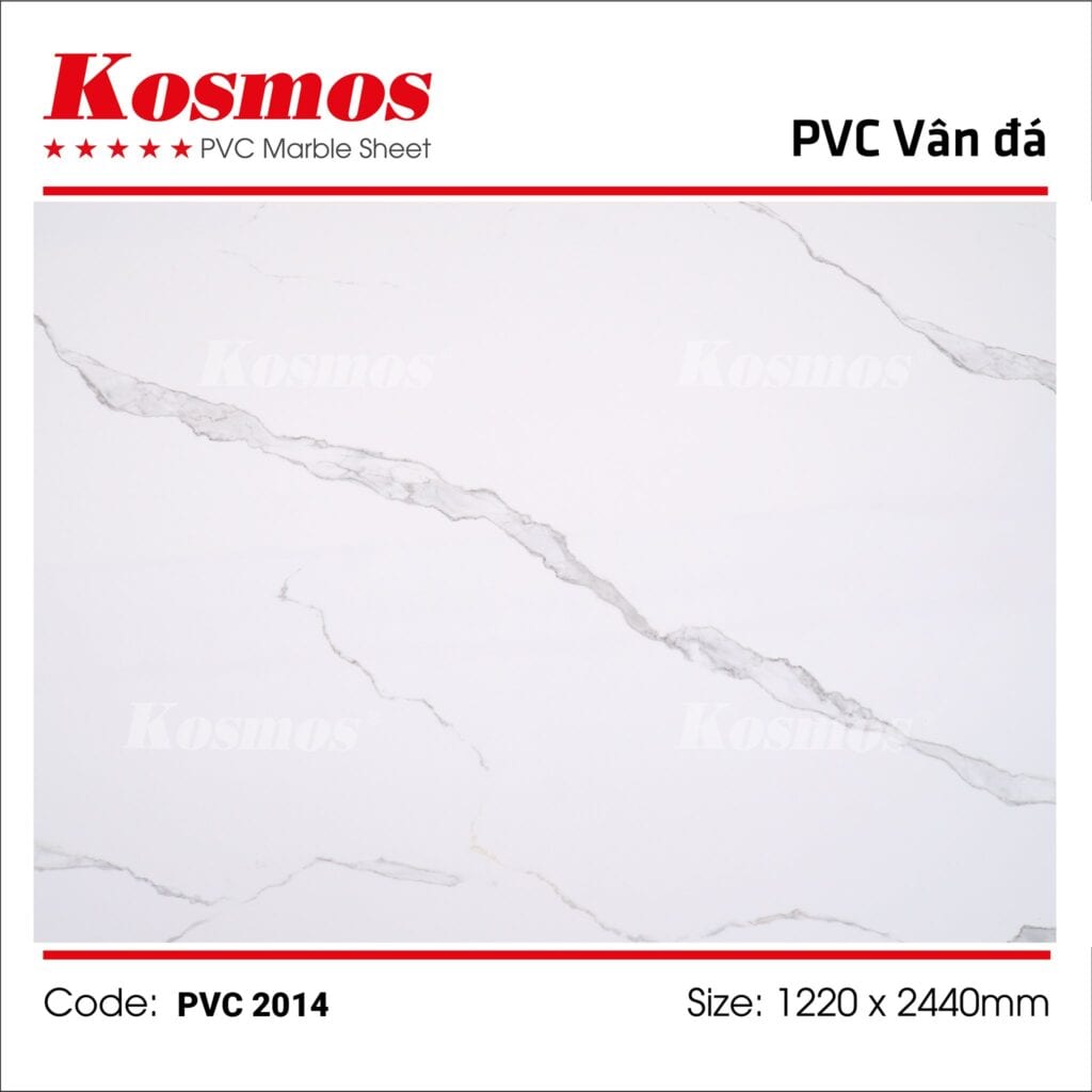 Tấm nhựa vân đá Kosmos PVC-2014