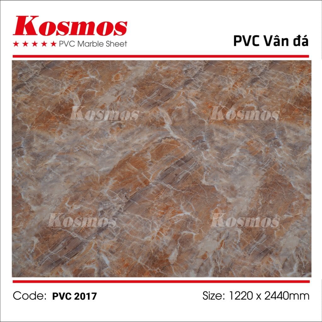 Tấm nhựa vân đá Kosmos PVC-2017