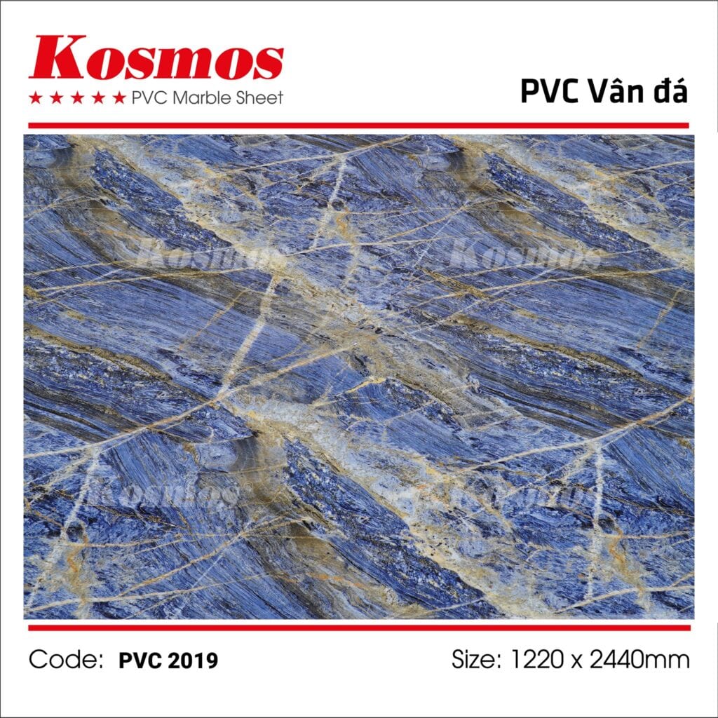 Tấm nhựa vân đá Kosmos PVC-2019