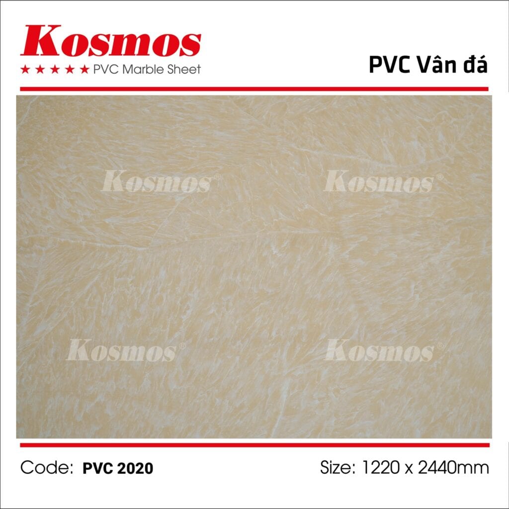 Tấm nhựa vân đá Kosmos PVC-2020