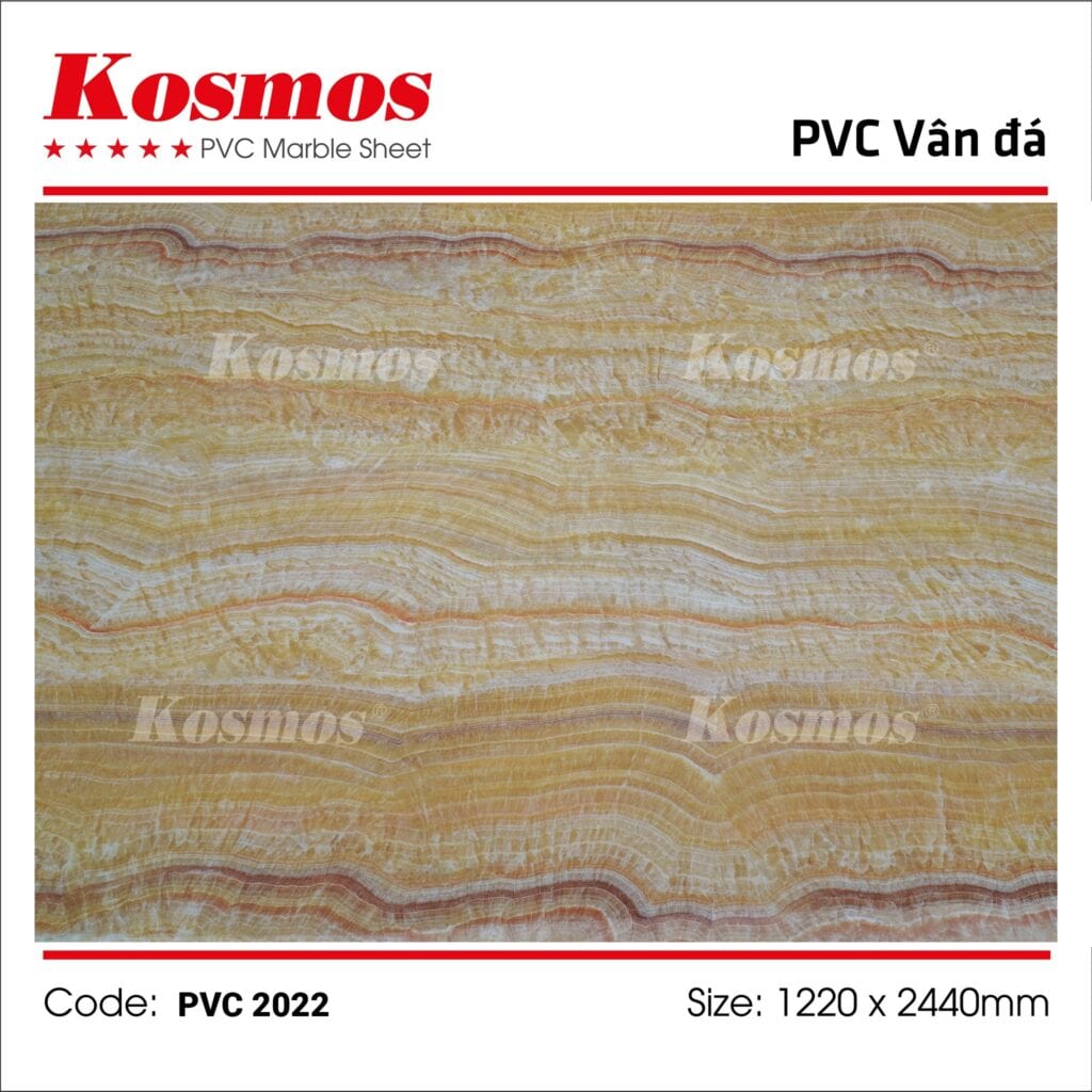 Tấm nhựa vân đá Kosmos PVC-2022