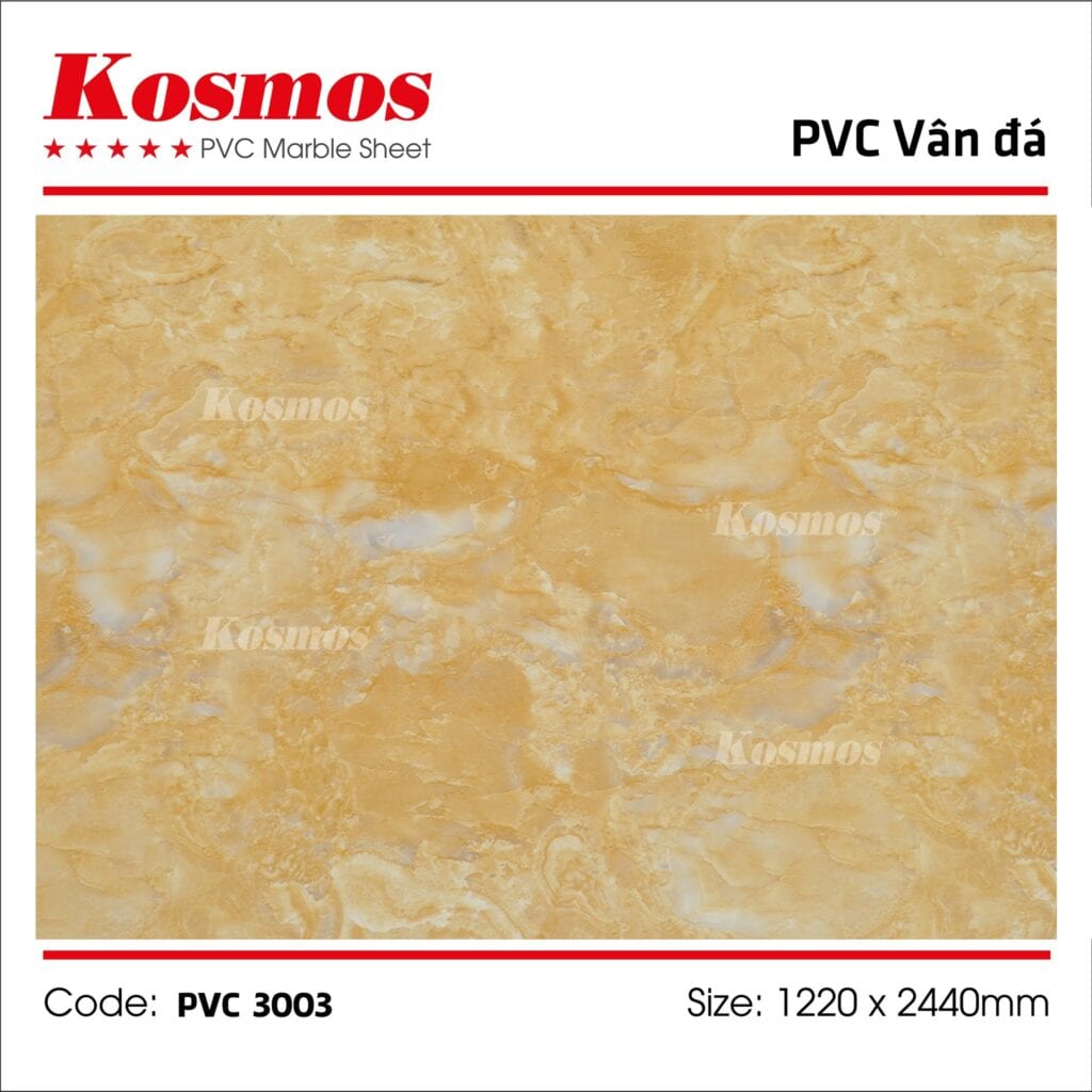 Tấm nhựa vân đá Kosmos PVC-3003
