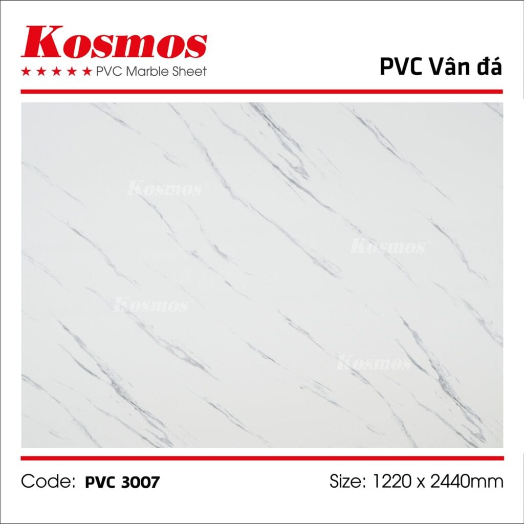 Tấm nhựa vân đá Kosmos PVC-3007