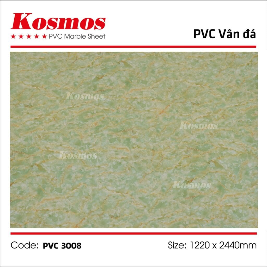 Tấm nhựa vân đá Kosmos PVC-3008