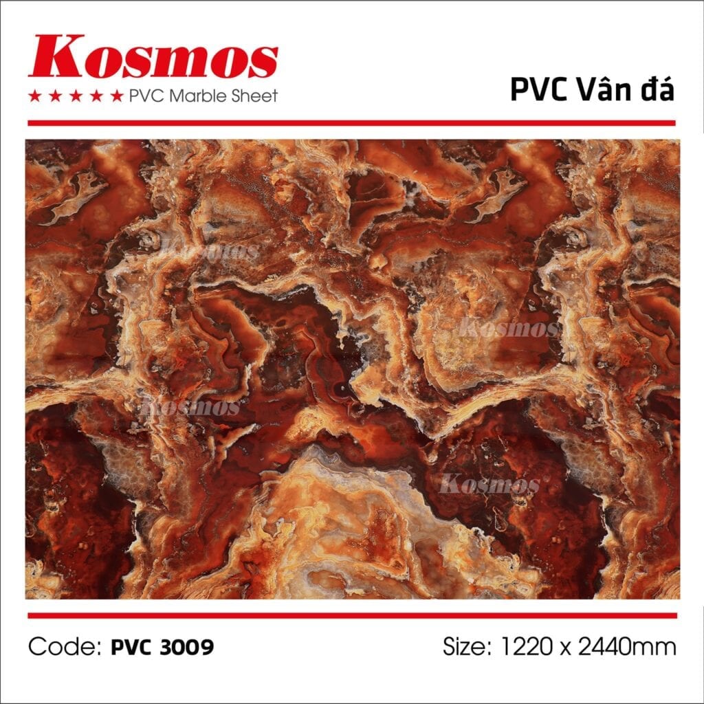 Tấm nhựa vân đá Kosmos PVC-3009