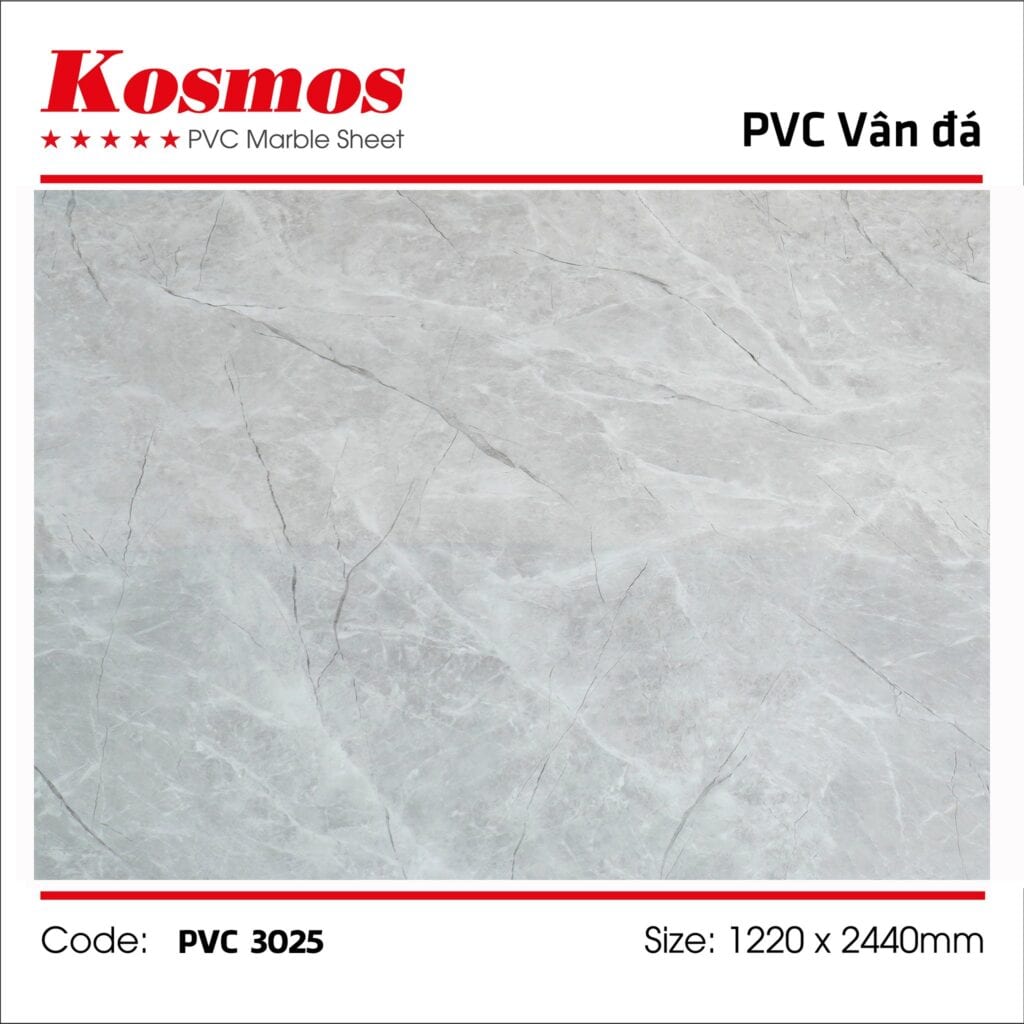 Tấm nhựa vân đá Kosmos PVC-3025