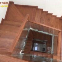 Cầu thang gỗ Căm Xe 11