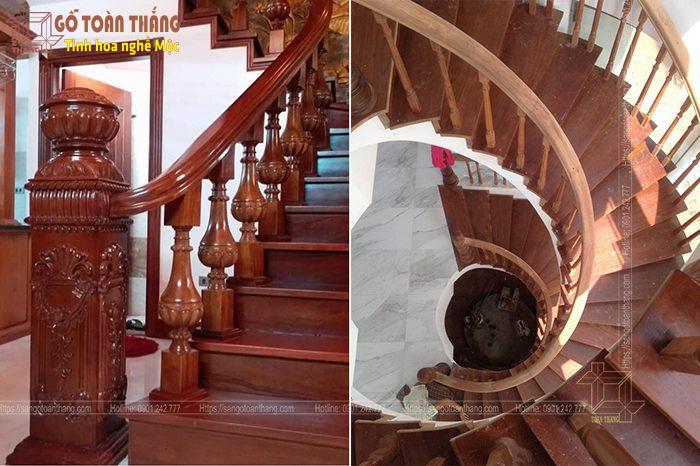 Cầu thang gỗ Căm Xe 7 Cầu thang gỗ Căm Xe - Ảnh 7