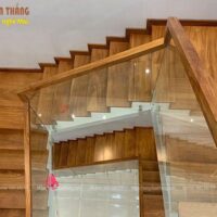 Cầu thang gỗ Gõ đỏ Nam Phi 8