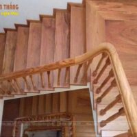 Cầu thang gỗ Lim Nam Phi 11