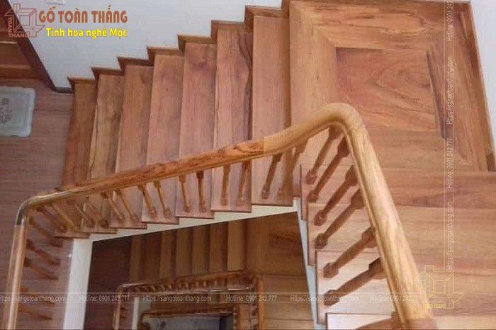 Cầu thang gỗ Lim Nam Phi 6 Cầu thang gỗ Lim Nam Phi - Ảnh 6