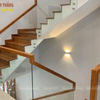 Cầu thang gỗ Gõ đỏ Nam Phi 11