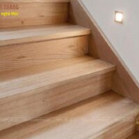 Cầu thang gỗ Sồi (Oak) 8
