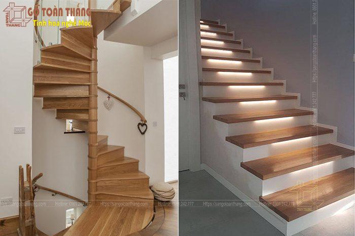 Cầu thang gỗ Sồi (Oak) 6 Cầu thang gỗ Sồi (Oak) - Ảnh 6