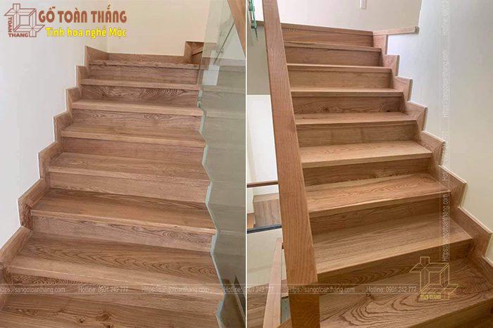 Cầu thang gỗ Sồi (Oak) 5 Cầu thang gỗ Sồi (Oak) - Ảnh 5