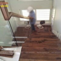 Cầu thang gỗ Óc Chó (Walnut) 11