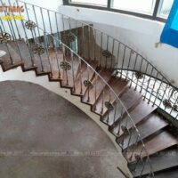 Cầu thang gỗ Óc Chó (Walnut) 12