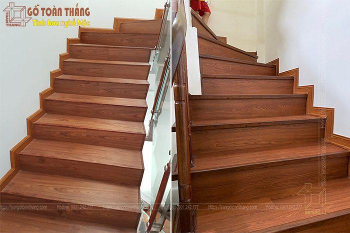 Sàn nhựa ốp cầu thang 5 Sàn nhựa ốp cầu thang - Ảnh 5