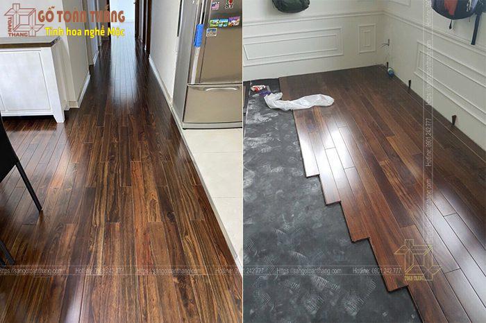 Sàn gỗ Chiu Liu Quận 6 - Căn hộ A Vinh 4 Sàn gỗ chiu liu