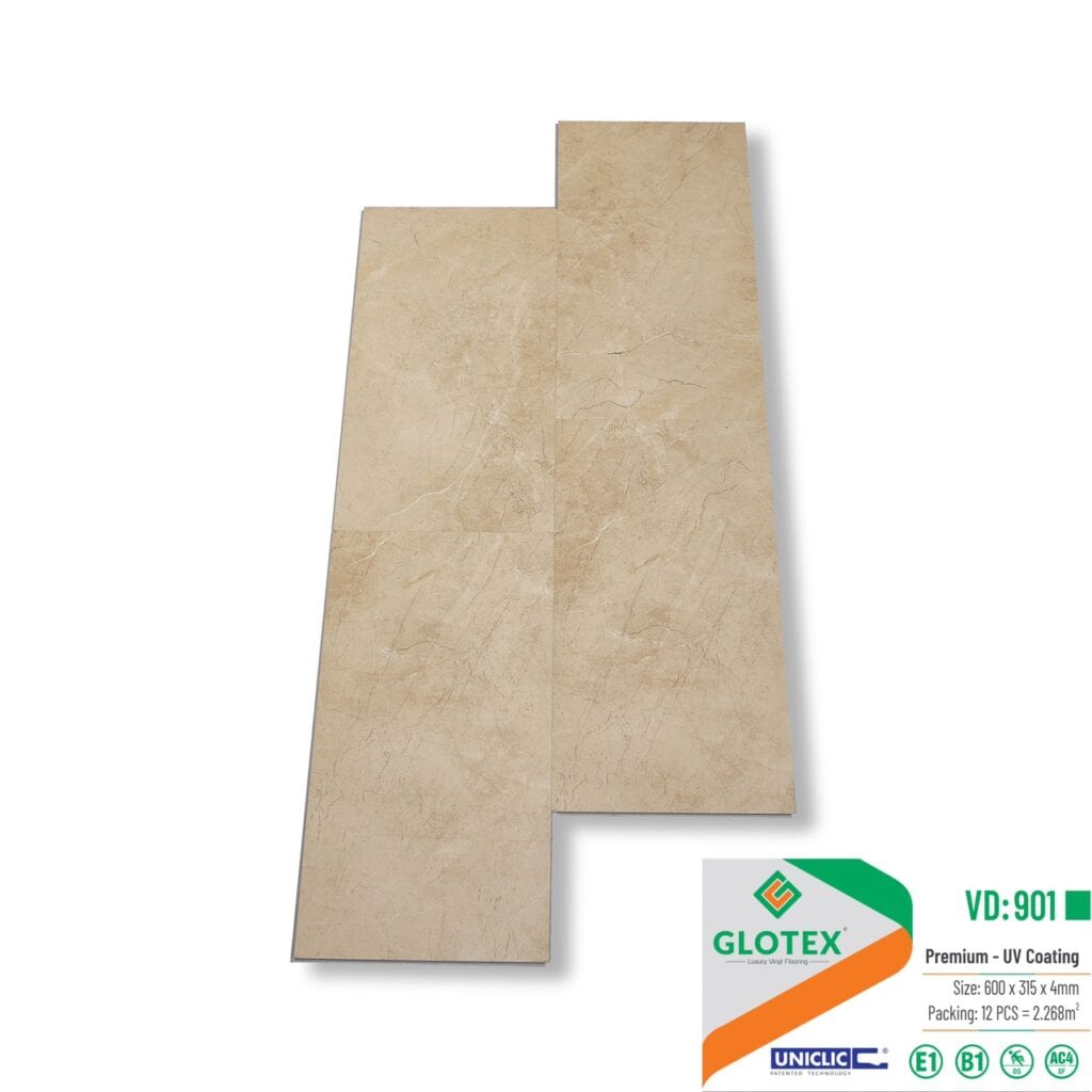 Sàn nhựa Glotex hèm khóa vân đá VD-901