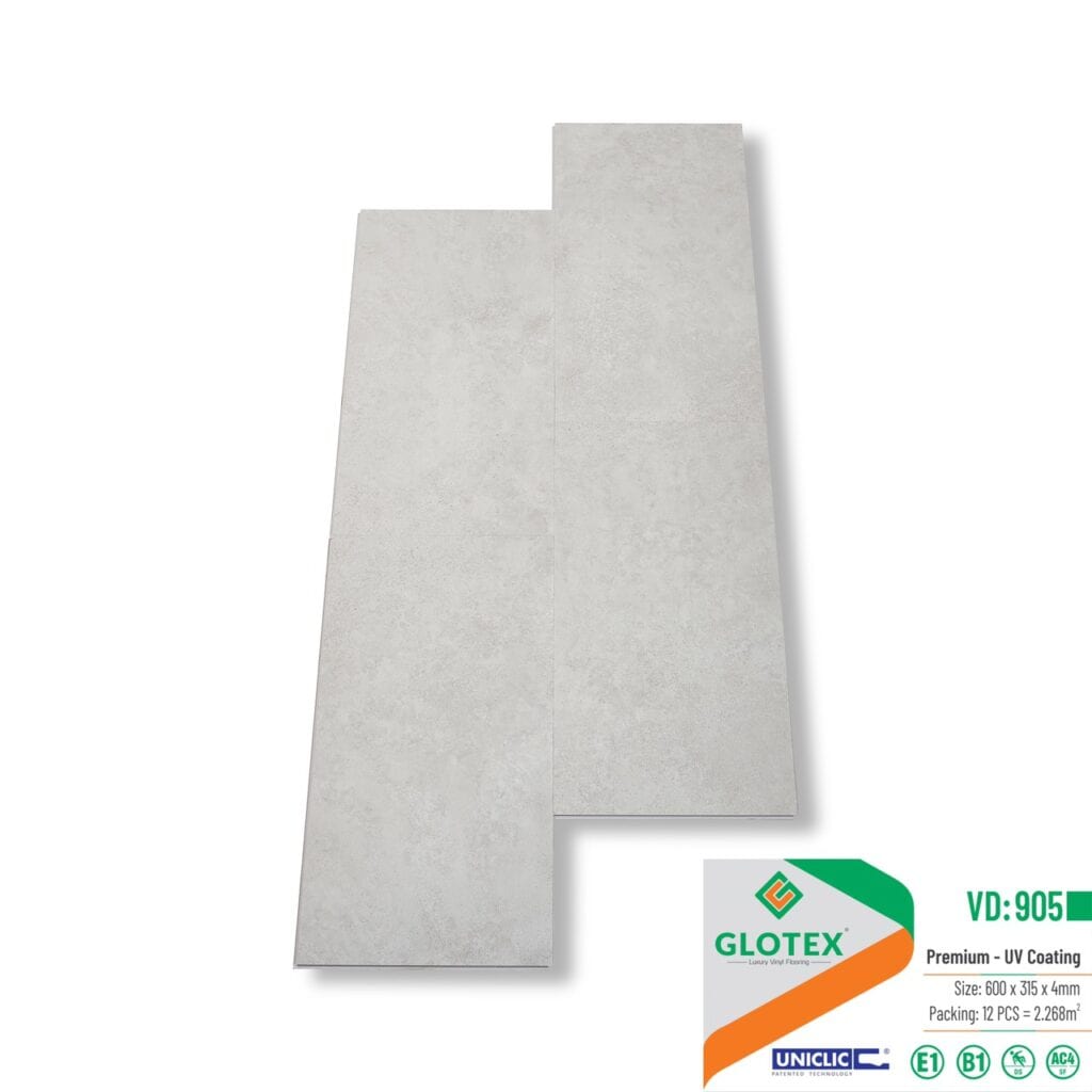 Sàn nhựa Glotex hèm khóa vân đá VD-905