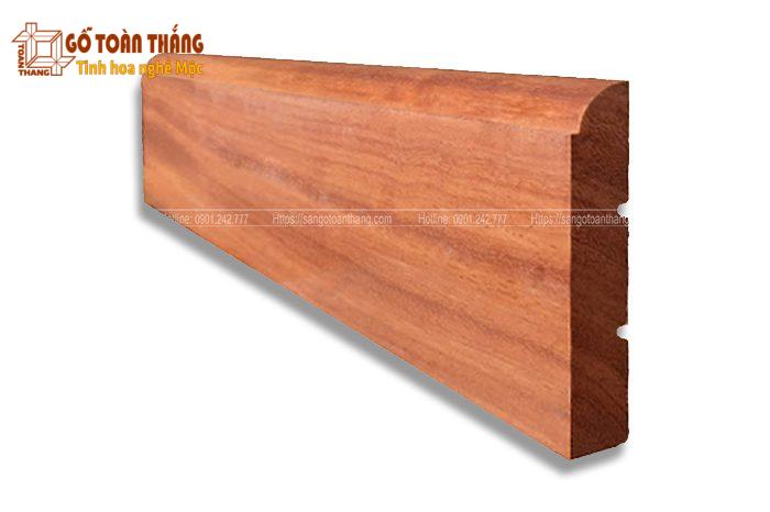 Len chân tường gỗ tự nhiên Gõ đỏ