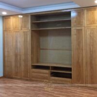 Tủ áo Gỗ Sồi Nga (Tần Bì)