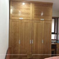 Tủ áo Gỗ Sồi Mỹ (Oak)